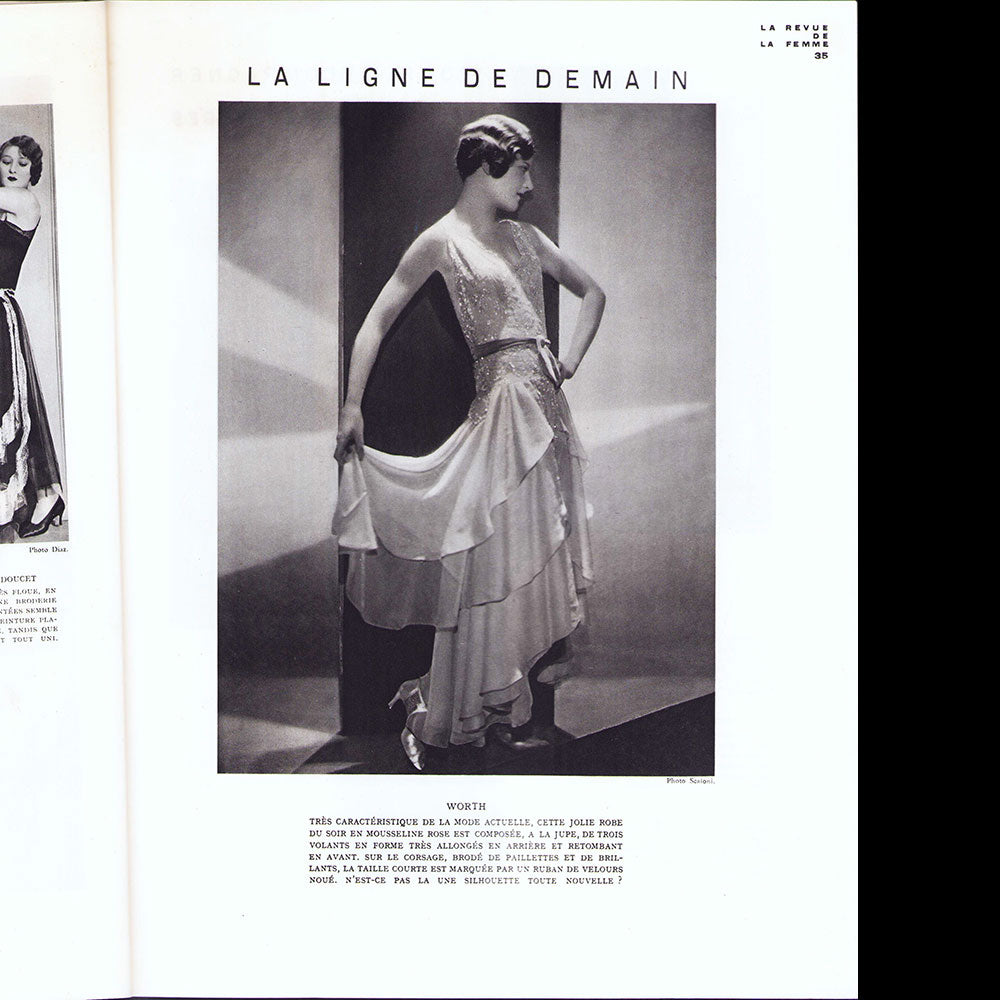 La Revue de la Femme - Réunion de 37 des 39 numéros de 1 à 39 (1926-1930)