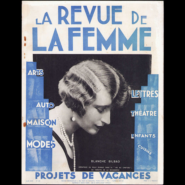 La Revue de la Femme, n°29, juin 1929