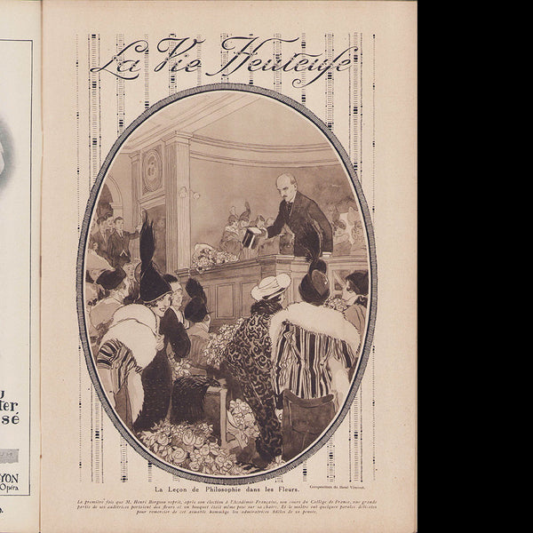 La Vie Heureuse, 5 mars 1914, couverture d'Abel Faivre