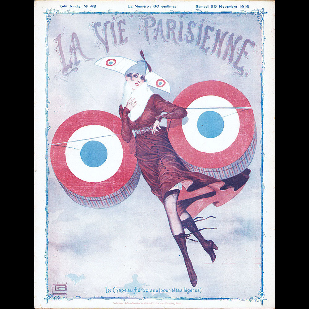 La Vie Parisienne, 25 novembre 1916, couverture de Léonnec