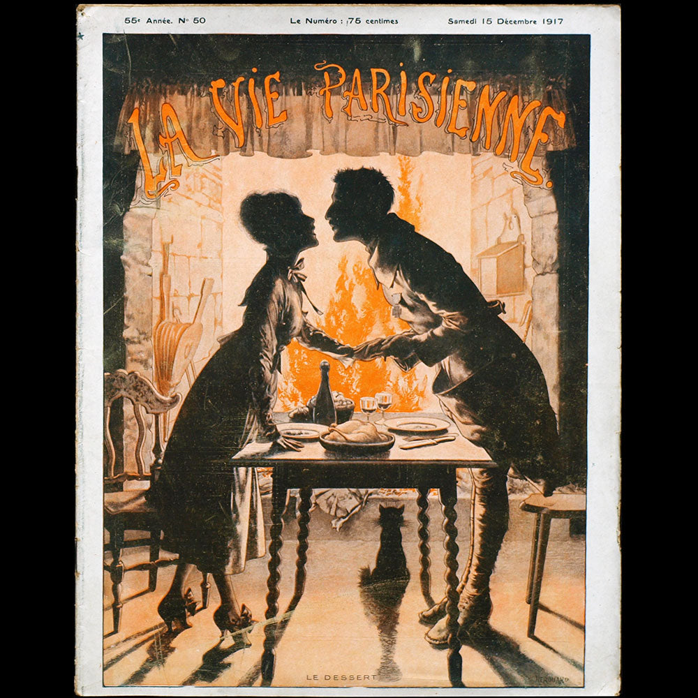 La Vie Parisienne, 15 décembre 1917, couverture de Herouard