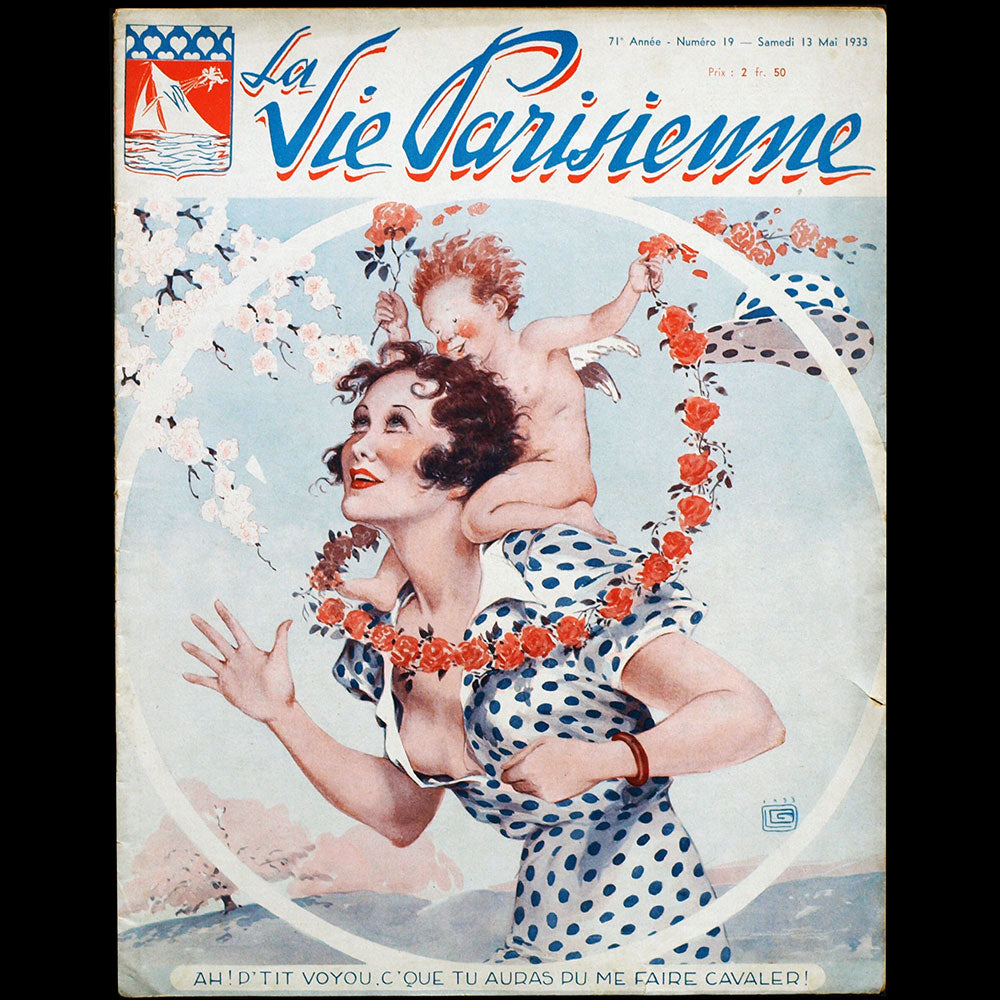 La Vie Parisienne, 13 mai 1933, couverture de Léonnec