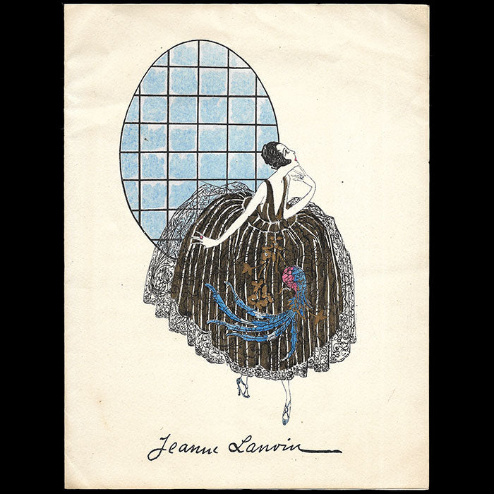 Jeanne Lanvin - Invitation (1919)