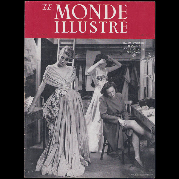 Le Monde Illustré, Haute Couture, Triomphe de la Qualité Française (3 avril 1948)