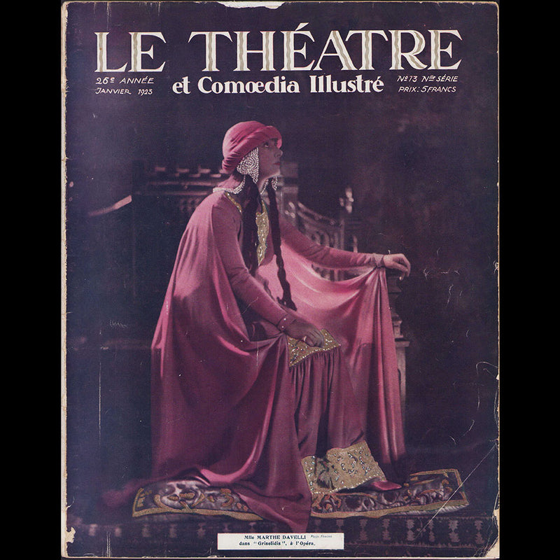 Le Théâtre et Comoedia Illustré (janvier 1923)