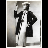 Lucien Lelong - robe blanche et bleue (1937)