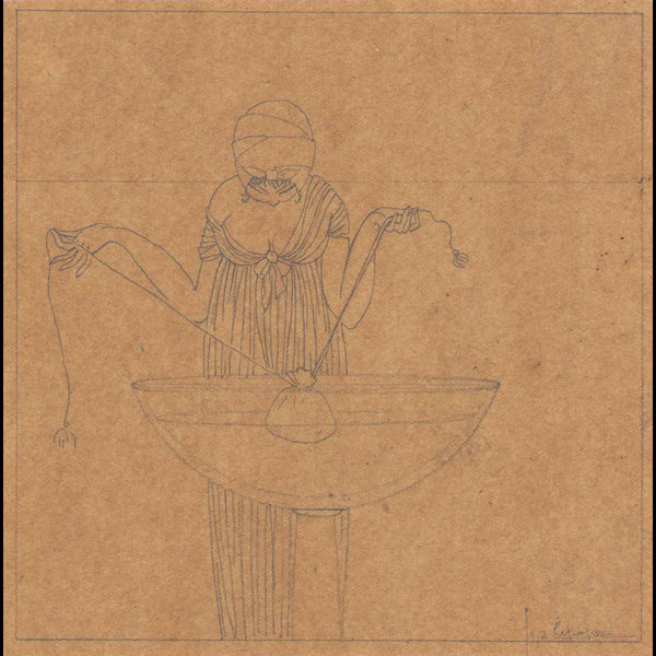 Docteur Dys - Les Sachets de Toilette, dessin de Georges Lepape (1913)