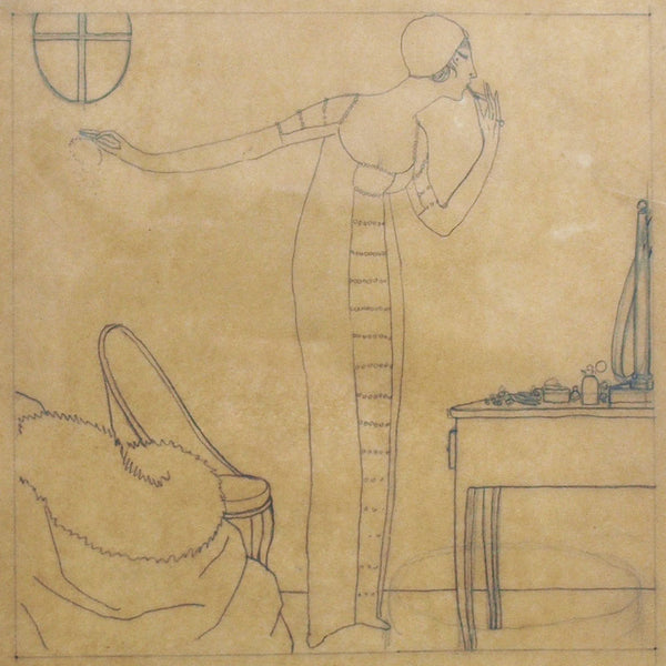 Projet d'illustration de Georges Lepape (1911)