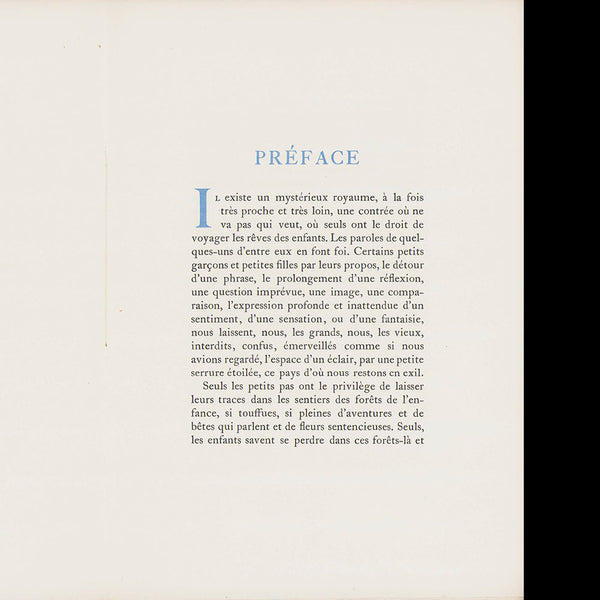 Georges Lepape - Décors et Costumes pour l'Oiseau Bleu de Maurice Maeterlinck (1927)