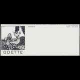 Odette - Document de la maison de modes illustré par Georges Lepape, 9 rue Richepanse à Paris (cira 1911)
