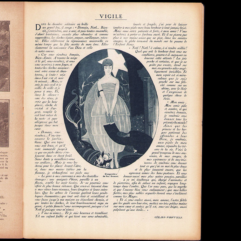 Les Annales (14 décembre 1919), couverture de George Barbier