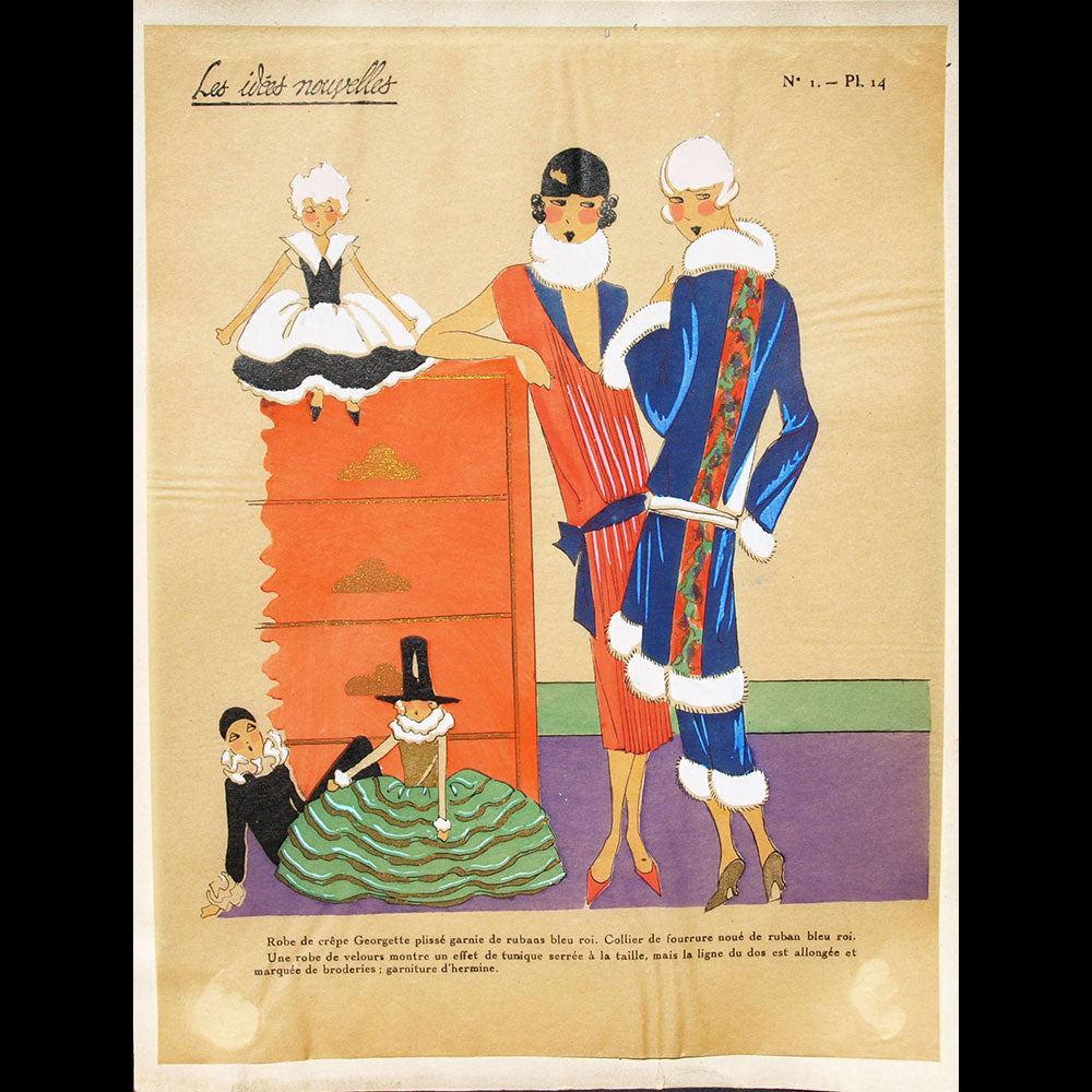 Les Idées Nouvelles de la Mode et des Arts, n°1 , 1925