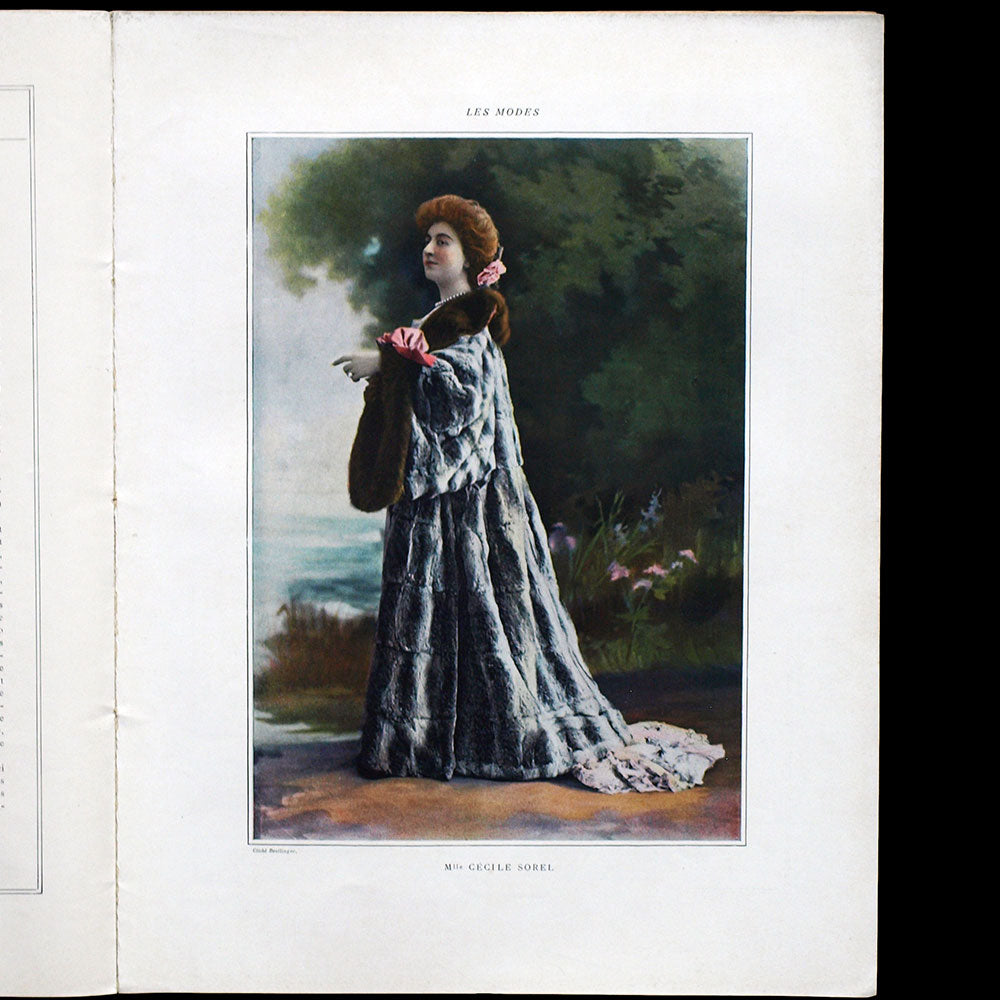 Les Modes (octobre 1901), couverture de Gainsborough