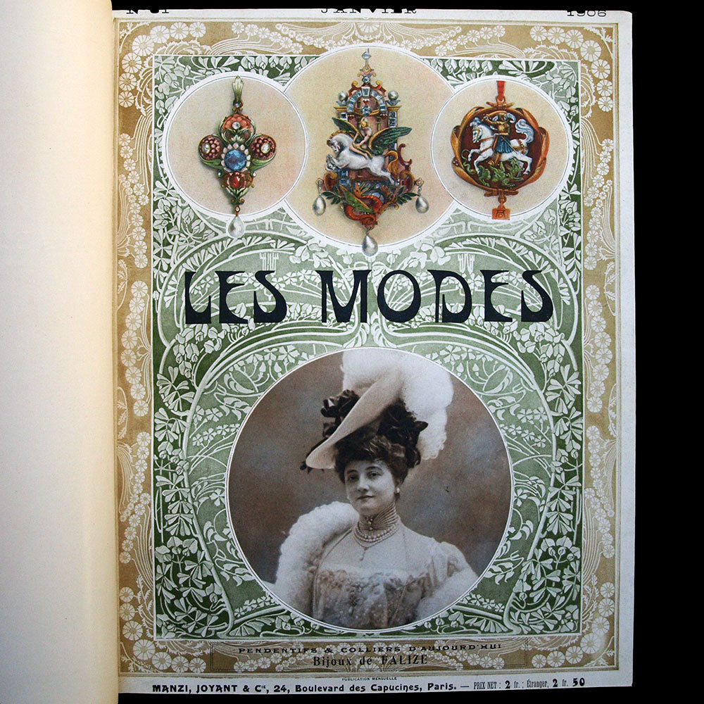 Les Modes - Réunion des 12 numéros de l'année 1906