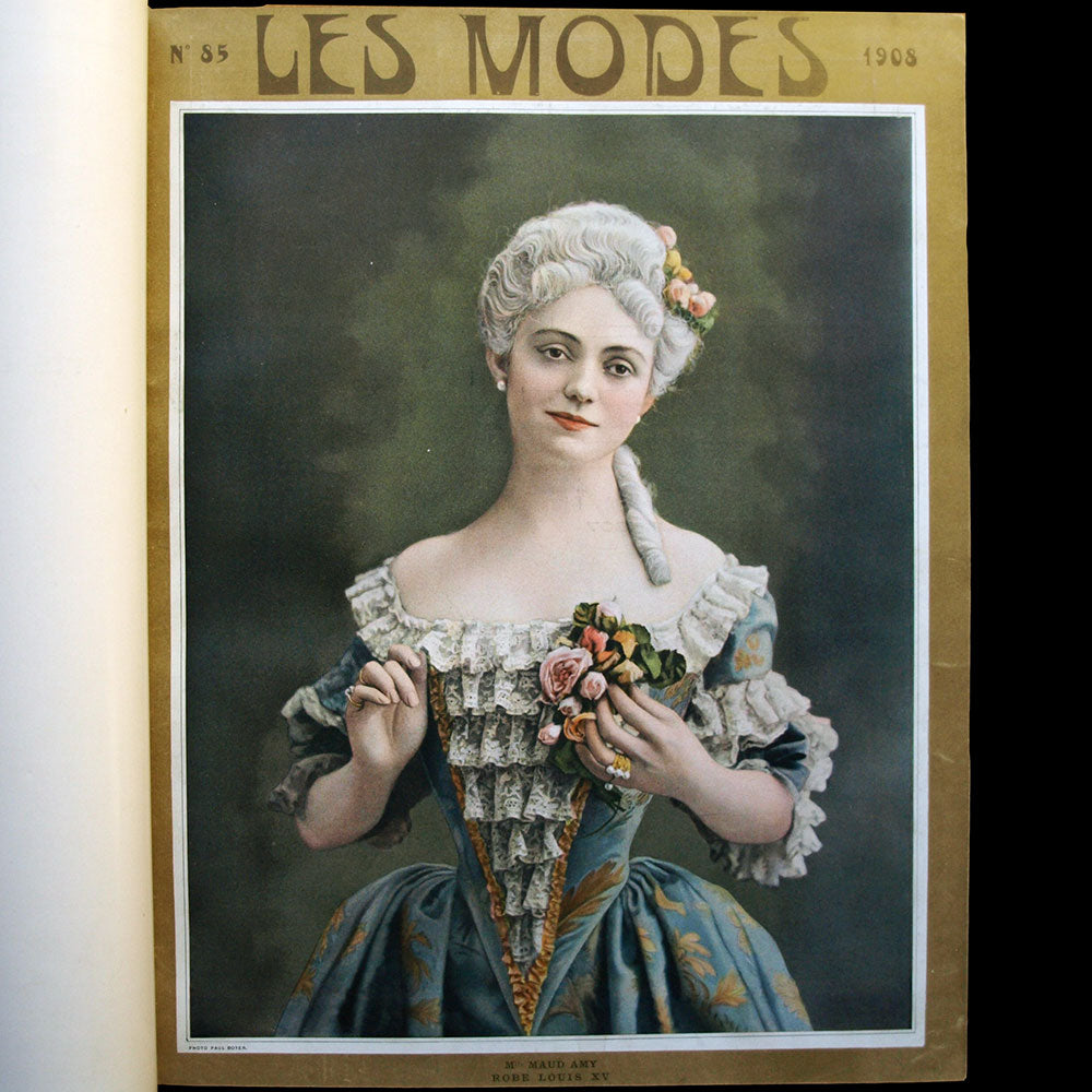 Les Modes - Réunion des 12 numéros de l'année 1908