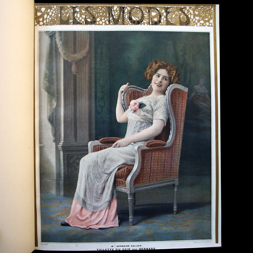 Les Modes - Réunion des 12 numéros de l'année 1911