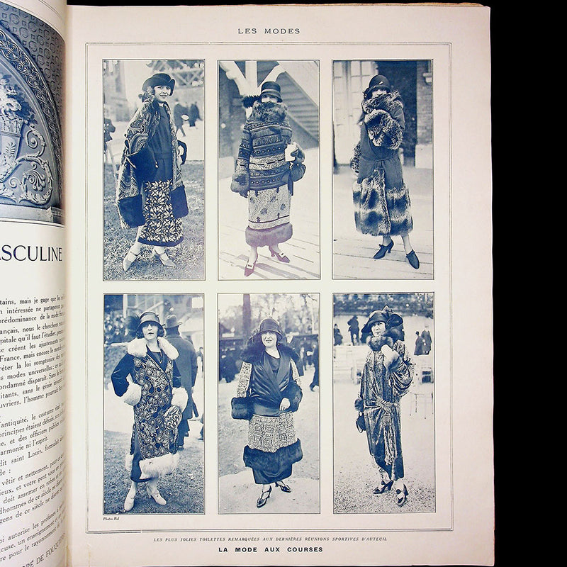 Les Modes (janvier 1924), couverture de Rahma
