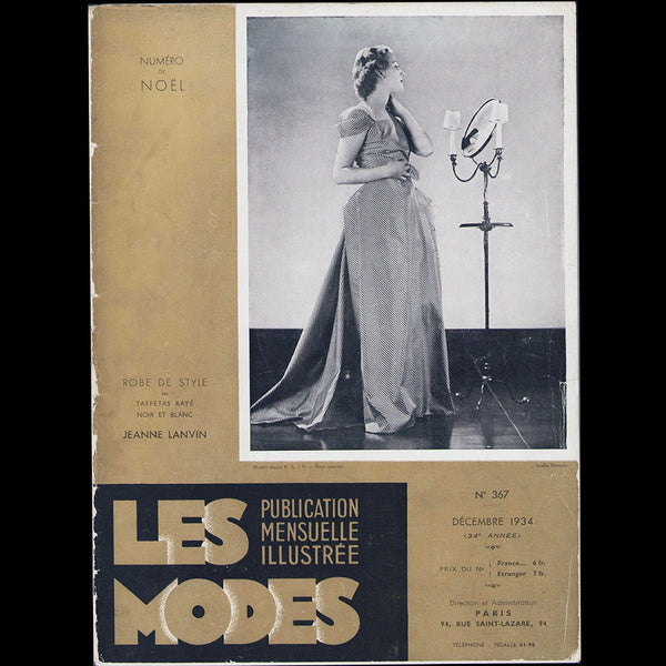 Les Modes, n°367 (décembre 1934)