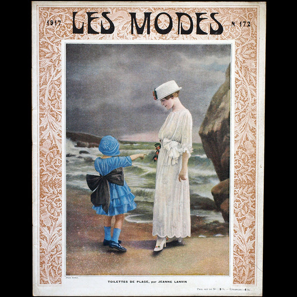 Les Modes, n° 172, couverture de Talbot (1917)