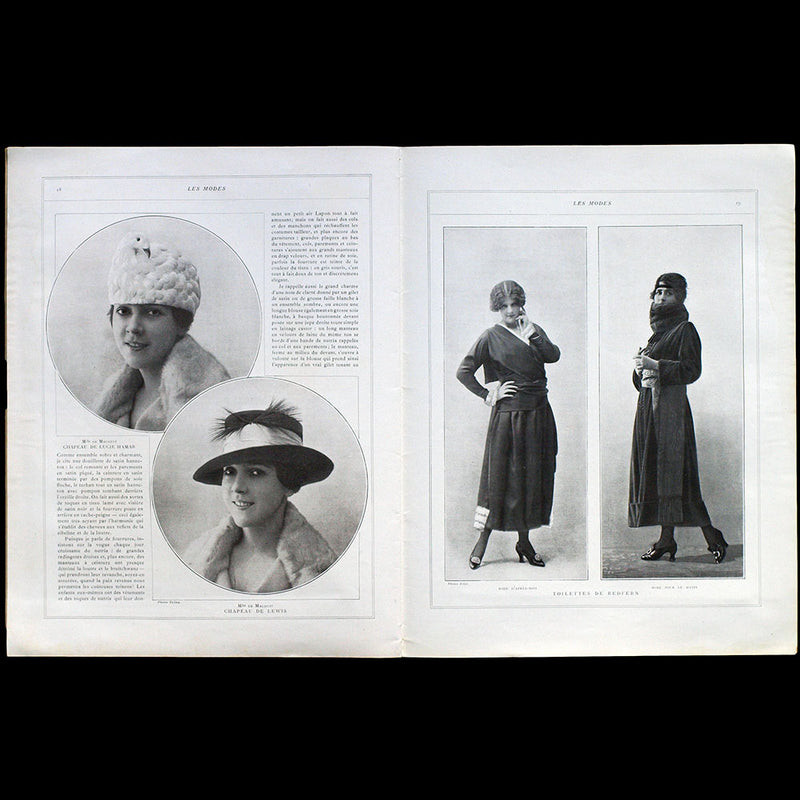 Les Modes, n° 175, couverture de Trinquesse (1918)