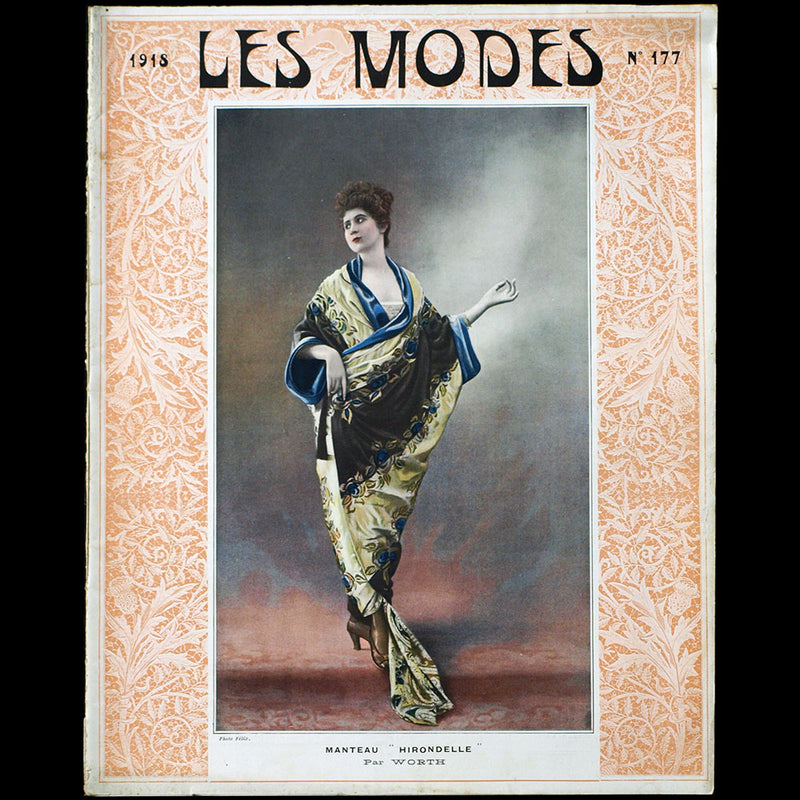 Les Modes, n° 177, couverture de Félix (1918)