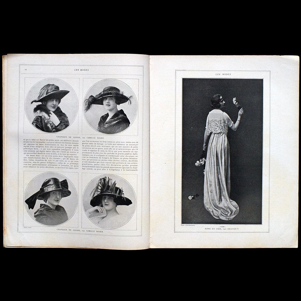 Les Modes, n° 181, couverture  d'Ottorino Andreini (1919)