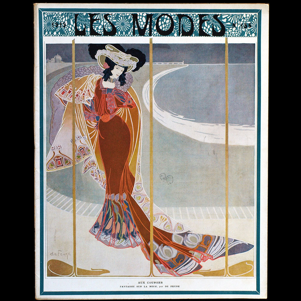 Les Modes, n° 185, couverture de Georges de Feure (1919)