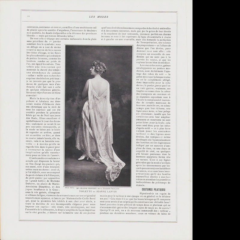 Les Modes, n° 191, couverture de Talma (1920)
