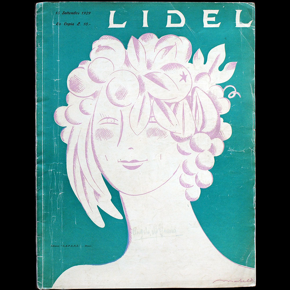 Lidel (septembre 1929), couverture de Mateldi