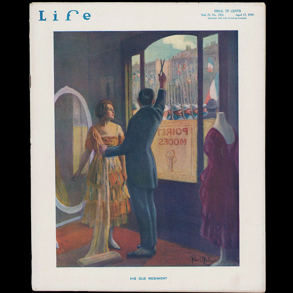 Life, April 17th 1919 - Poiret, his old regiment