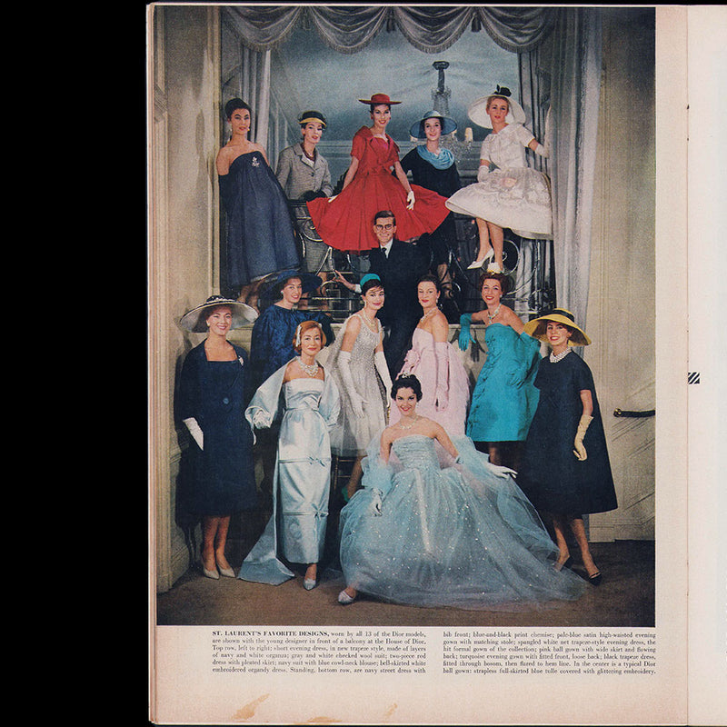 Life - Dior's heir flies high with Help of trapeze (March 3rd 1958)