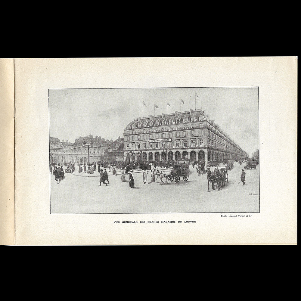 Grands Magasins du Louvre - Plaquette de présentation (1909)