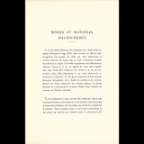 Modes et Manières d'aujourd'hui, par Charles Martin (1913)