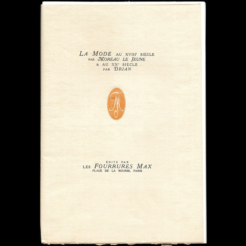 Fourrures Max - La mode au XVIIIe siècle par Moreau Le Jeune et au XXe siècle par Drian