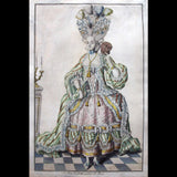 Mondhare - Collection de la Parure des Dames - La Toilette pour le Bal (circa 1782)