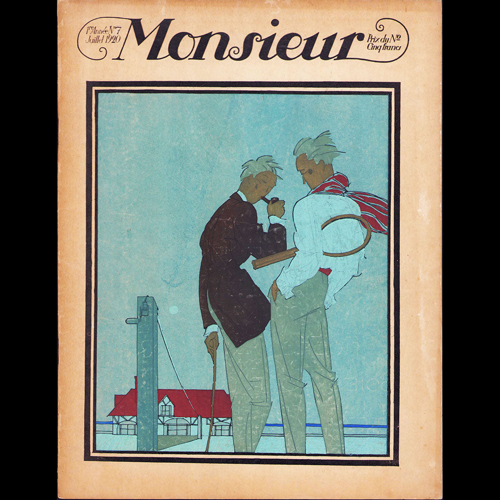 Monsieur, Revue des élégances, n°7 (1920, juillet)