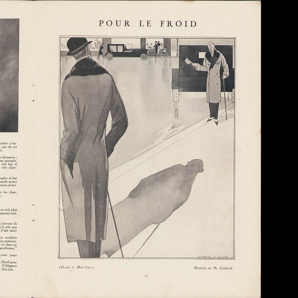 Monsieur, la Mode & les Sports, Revue des élégances masculines, n°62 (1925, septembre)