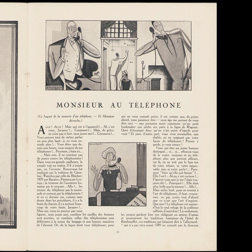 Monsieur, la Mode & les Sports, Revue des élégances masculines, n°62 (1925, septembre)