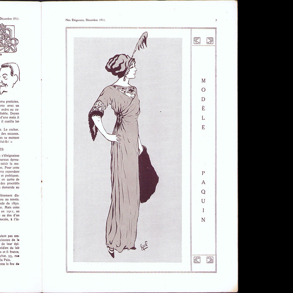 Nos Elégances & la Mode Masculine, n°5 (1911, décembre)