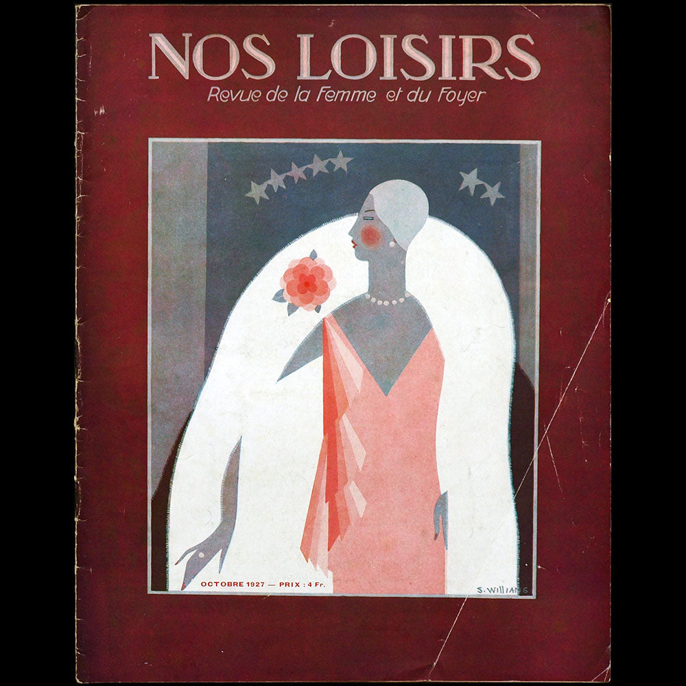 Nos Loisirs, (octobre 1927), couverture de Williams