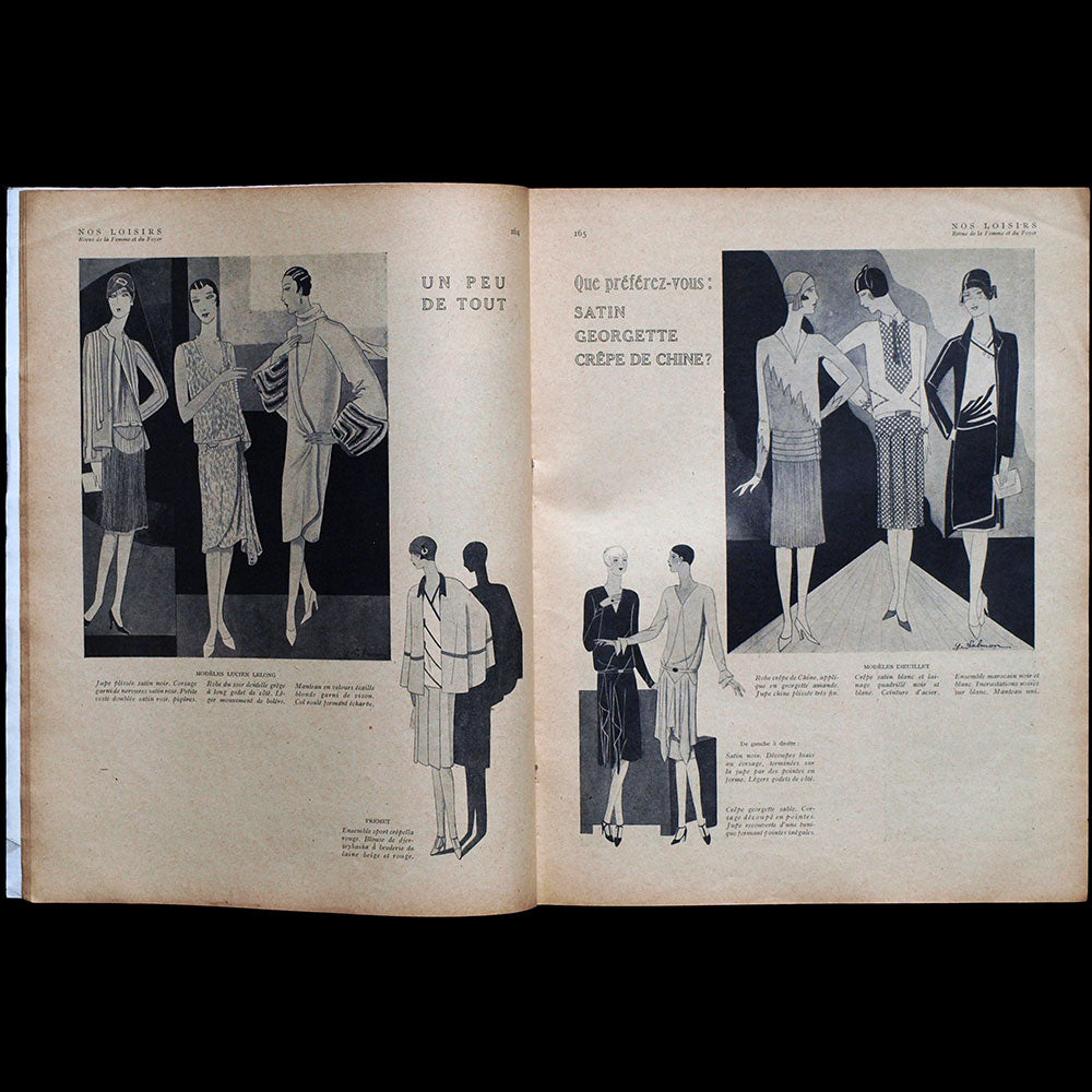 Nos Loisirs, (avril 1928), couverture de Duché