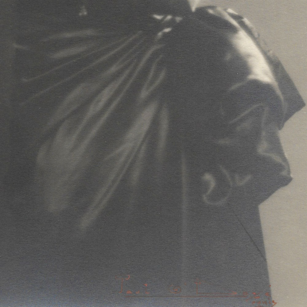 Elégante à l'éventail, photographie d'époque de Paul O'Doyé (circa 1925-1930)