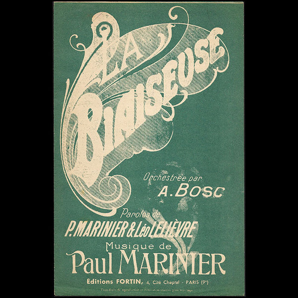 La Biaiseuse chez Paquin - Chanson de Paul Marinier et Léo Lelievre (1912)