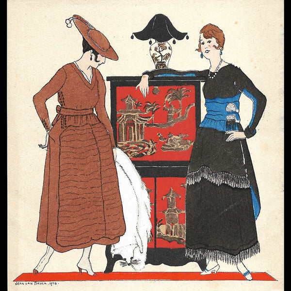 Les Elégances Parisiennes (novembre 1916) - Robes de Paquin