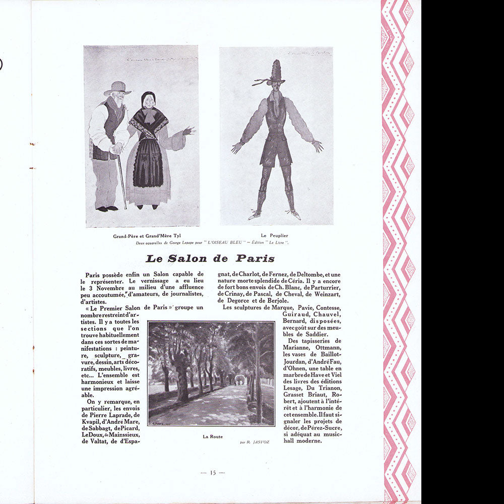 Parures, revues des Industries de la Mode, n°17, décembre 1927