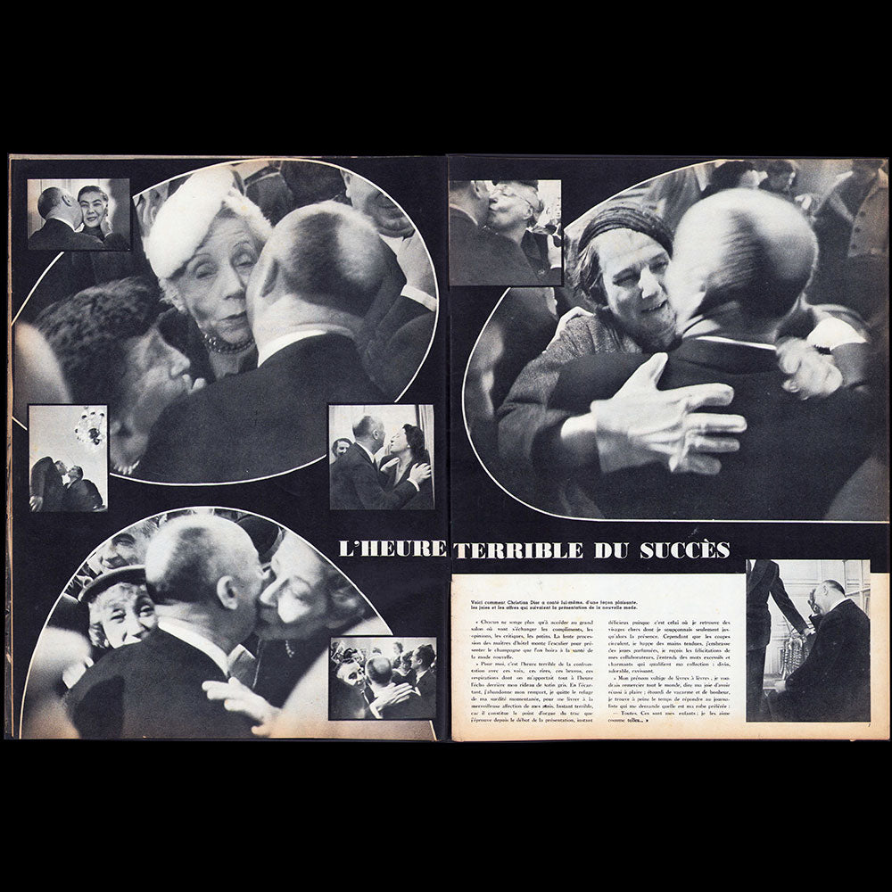 Point de Vue, 1er novembre 1957 - Christian Dior, sa vie, ses obsèques