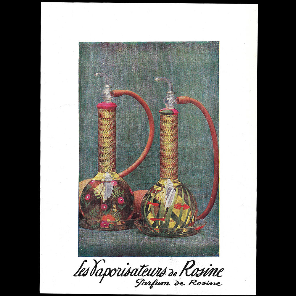 Paul Poiret - Flyer for Rosine Perfumes vaporizers, (c.1920)