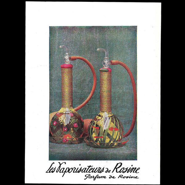 Paul Poiret - Les vaporisateurs de Rosine, parfum de Rosine (circa 1920)