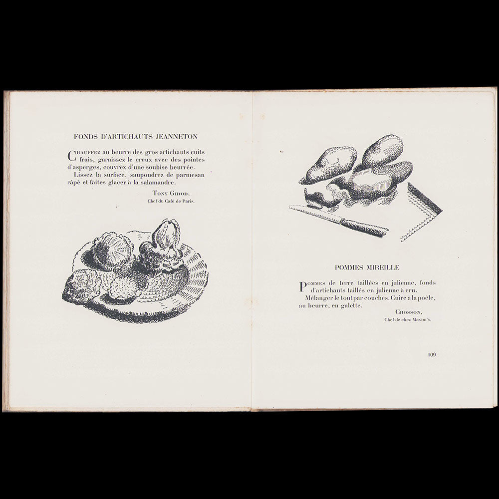 Poiret - 107 recettes et autres curiosités culinaires illustrées par Marie Alix (1928)