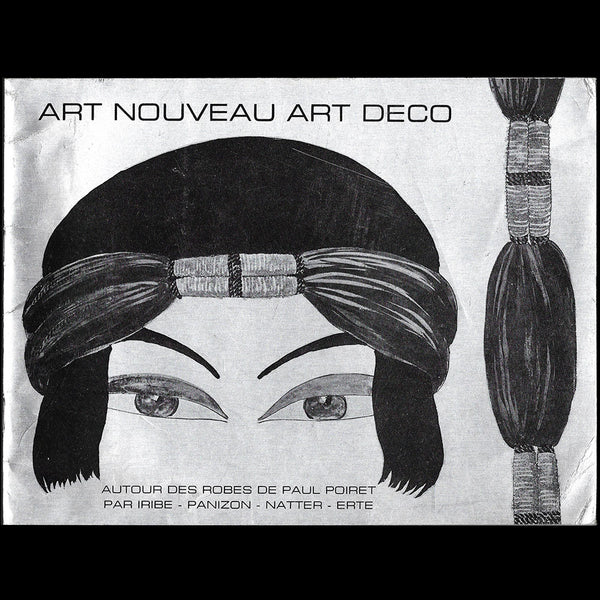 Autour des robes de Paul Poiret par Iribe - Panizon - Natter - Erte, vente art nouveau  art déco (1977)